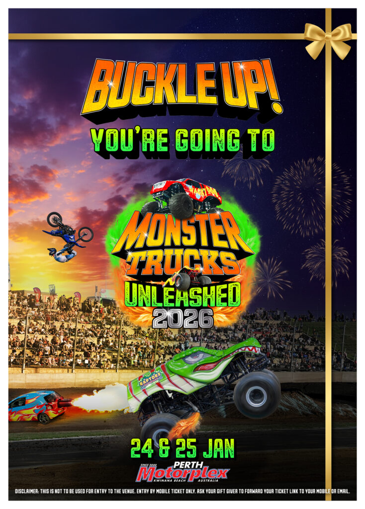 Gift Sleeve - Monster Trucks Unleashed Perth 2026