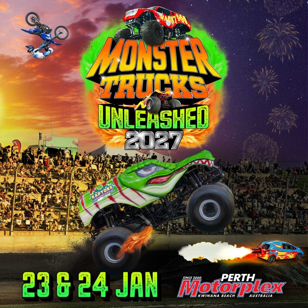 Monster Trucks Unleashed 2027 - Perth | 23 & 24 Jan 2027
